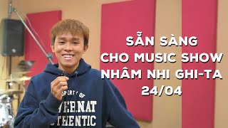 Mọi thứ đã sẵn sàng cho đêm nhạc Nhâm Nhi Ghi-ta cùng Hồ Văn Cường | Vlog #9