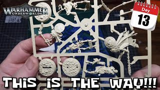 The Fastest Way to Paint Warhammer Underworlds Skeletons Guaranteed!
