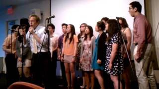 NYU Shine singing Shining by Phil Wickam
