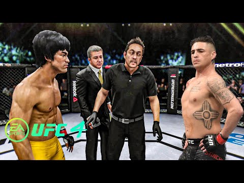 Bruce Lee vs Diego Sanchez - EA Sports UFC 4 - Epic Fight 🔥🐲