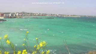 preview picture of video 'Hamdeok Beach Jeju Korea 2010.04.27.-04.'