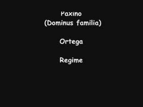 Paxino [DOMINUS FAMILIA] feat Ortega - Regime