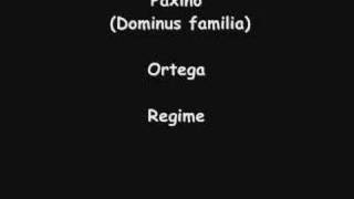 Paxino [DOMINUS FAMILIA] feat Ortega - Regime