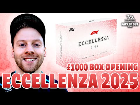 TOPPS F1 ECCELLENZA 2025 - 4 BOX OPENING! £1000 WORTH!