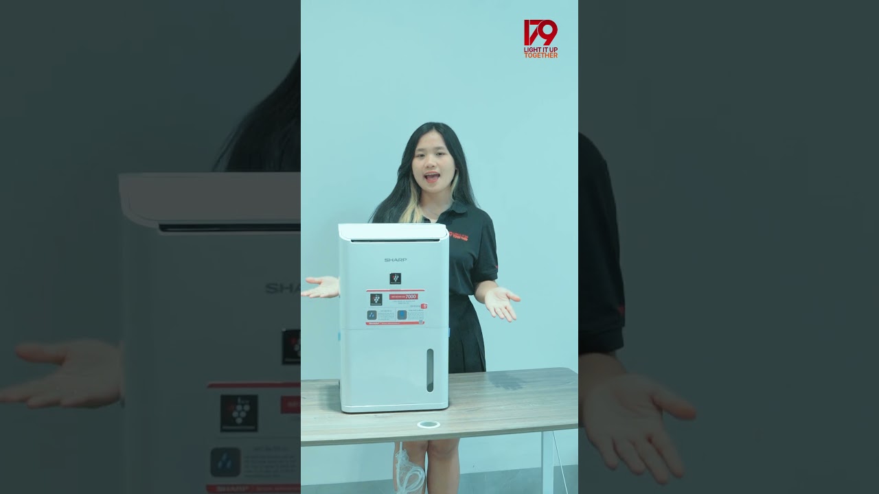 Giới thiệu Máy hút ẩm Sharp DW-D12A-W
