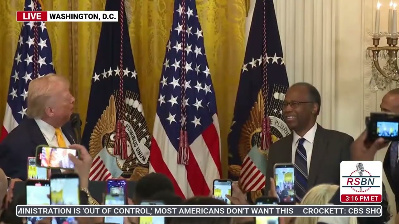 WATCH: President Trump, Sec. Turner, and Dr. Carson Deliver Remarks at BHM Celebration - 02/18/26