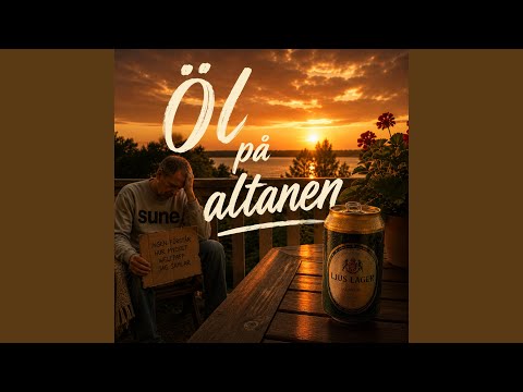 Öl på altanen