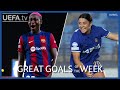 #UWCL Great Goals Matchday 1 | Oshoala, Kerr...