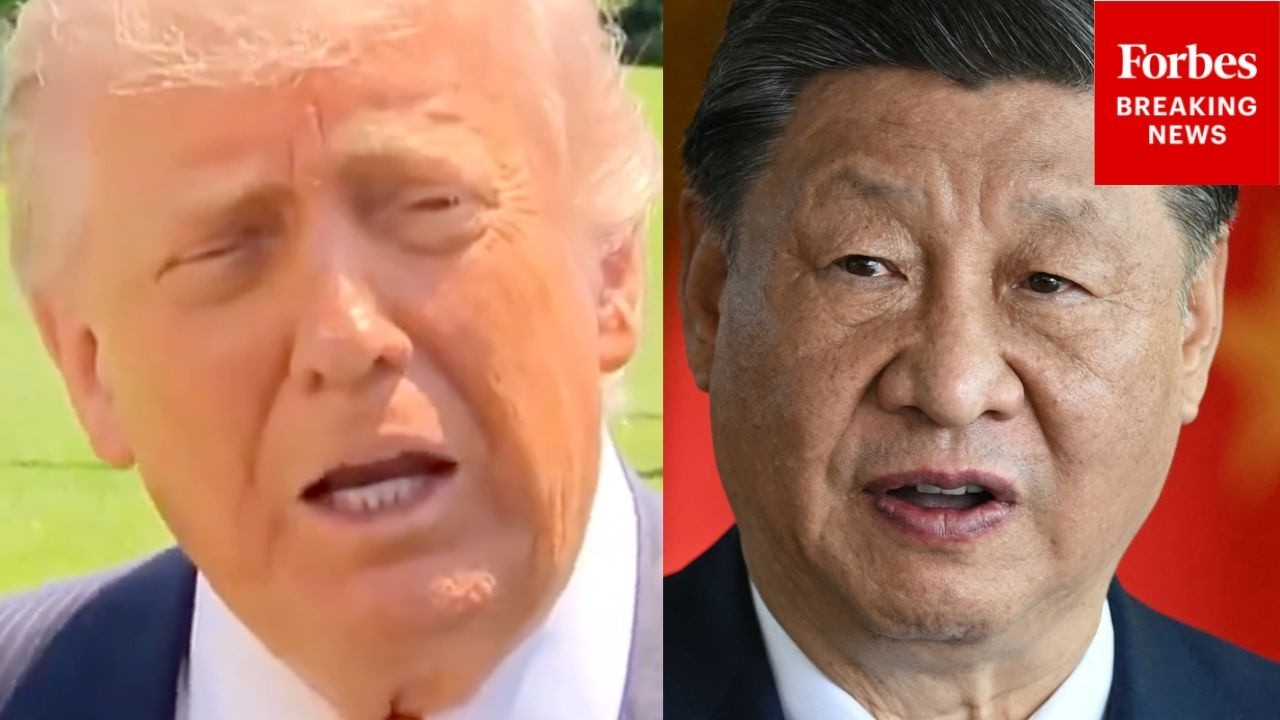 Video | Trump Asked: 'Do You Think President Xi Could Help Contribute To A Deal With Iran?'