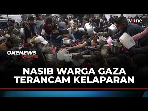 Krisis Gaza Kian Parah, PBB Hentikan Pasokan Pangan untuk 500.000 Warga | OneNews Update