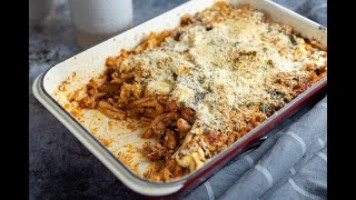 Bolognese Pasta Bake by Adrian Richardson - Good Chef Bad Chef