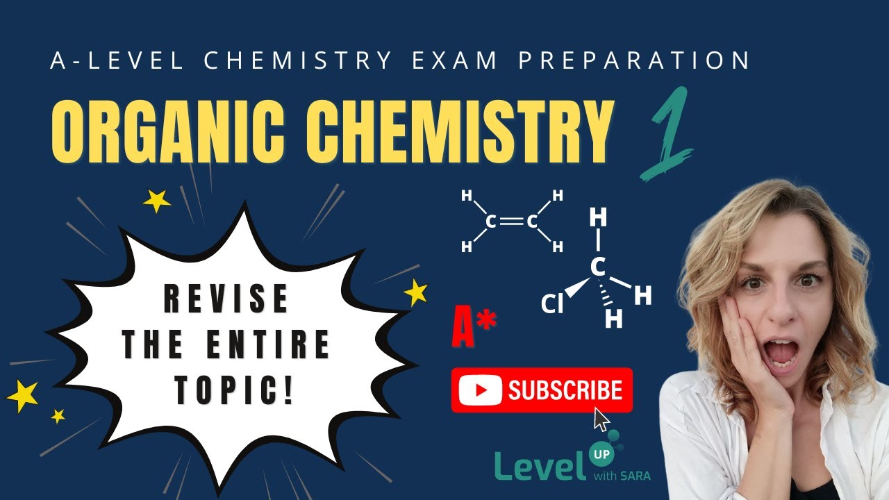 ENTIRE AS ORGANIC CHEMISTRY | Revise for A-Level Chemistry in less than 1 hour