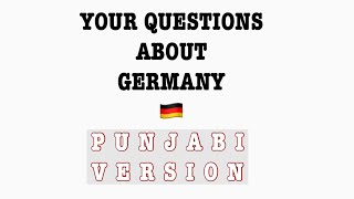 questions about germany - Punjabi language  ::  DE
