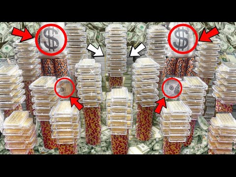 🤯We BROKE The Casino RECORD! 🚨Turned 20 FREE Quarters Into MILLIONS Inside a High-Limit Coin Pusher…