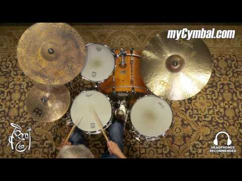 Meinl 14" Byzance Dark Hi Hat Cymbals - 1176/1426g - Played by Tom Lonardo (B14DAH-1090816S)