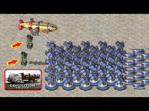 Kirov dropping Demolition Trucks - Red Alert 2