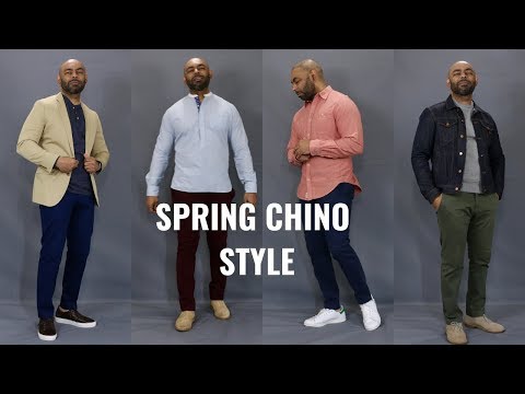 How To Wear Chinos Spring 2019/4 Chino Outfits