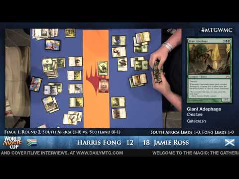 2013 World Magic Cup - Day 2, Stage 1, Round 2 - South Africa vs. Scotland