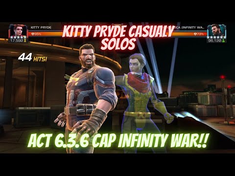 KITTY PRYDE CASUALLY SOLO'S ACT 6.3.6 CAPTAIN AMERICA INFINITY WAR BOSS!! WALK IN THE PARK