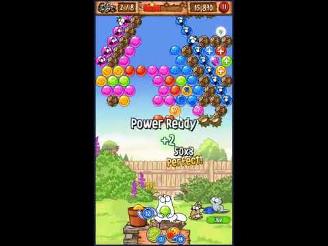 Simon's Cat Pop Time Level 332 - NO BOOSTERS 😺 | SKILLGAMING ✔️