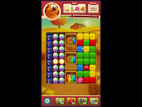 Toon Blast Level 1764 - NO BOOSTERS 🐻🐺🐱 | SKILLGAMING ✔️