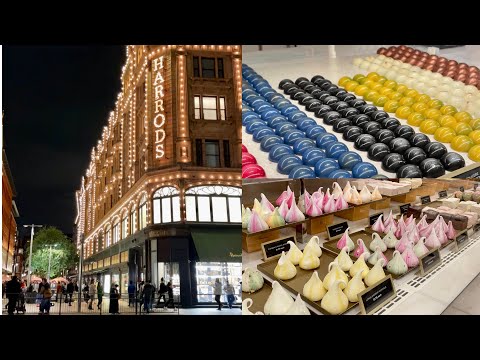 I went to a Famous Chocolate Hall, in London! Harrods Shopping Centre! #traveling #london Pt2