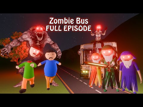 GULLI BULLI AUR ZOMBIE BUS ( FULL EPISODE) | MAKE JOKE SCARY | EVIL NUN | SAR KATA |