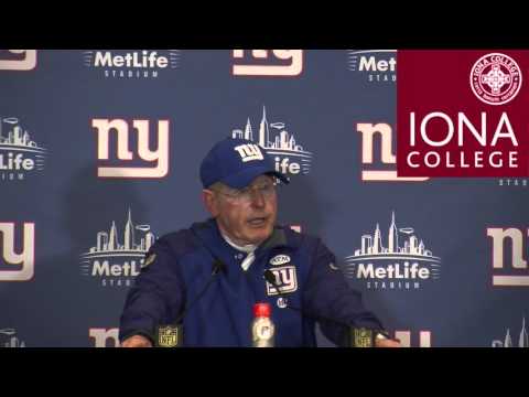 Tom Coughlin Press Conference Following 23-20 Overtime Loss To Jets