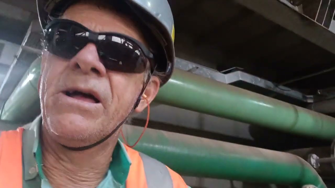 Função do vapor saída da caldeira