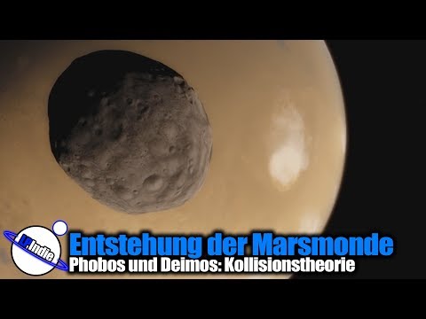 The formation of the Martian moons Phobos and Deimos: collision theory