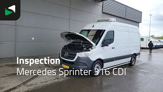Camion frigorifique < 3.5t Mercedes-Benz Sprinter 316 CDI Automaat Koelwagen Thermo King V-300 MAX Airco à vendre - Image 4 | Autoline CM Camion frigorifique < 3.5t Mercedes-Benz Sprinter 316 CDI Automaat Koelwagen Thermo King V-300 MAX Airco | Image 4 - Autoline