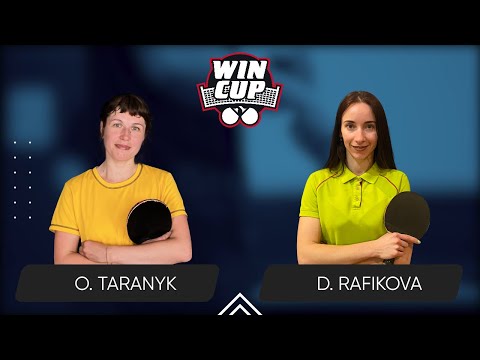 17:45 Olena Taranyk - Diana Rafikova West 4 WIN CUP 17.04.2024 | TABLE TENNIS WINCUP