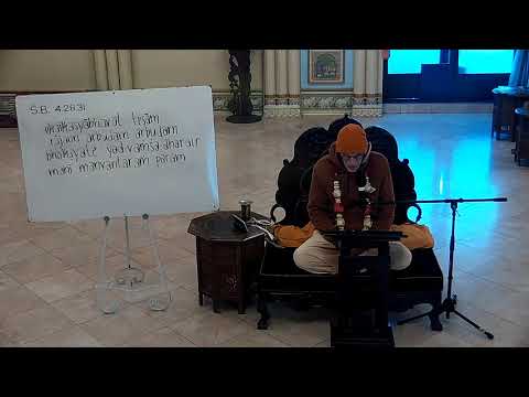 ISKCON SanDiego:SB(4.28.31)Class by HG Dravida Dasa 12/14/2020