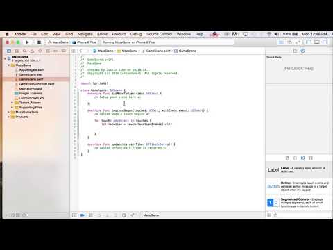 iOS Maze Games with Swift, Sprite Kit and Designed in Tiled : Initial Setup With Xcode