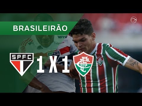 SÃO PAULO 1 X 1 FLUMINENSE - GOLS - 02/09 - BRASILEIRÃO 2018