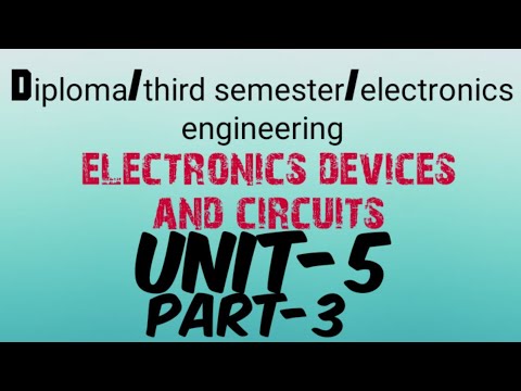 unit-5/part-3/EDC/oscillator/electronics devices and circuits/polytechnic/Diploma