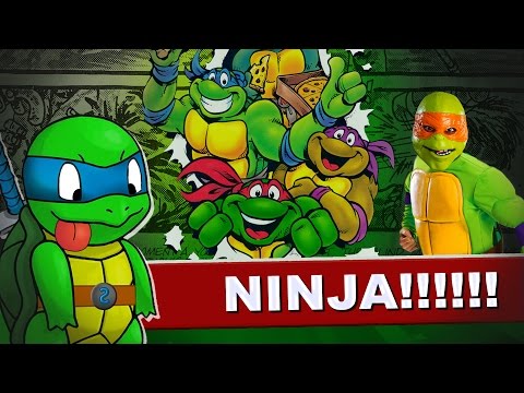 9 coisas LOUCAS sobre as TARTARUGAS NINJA