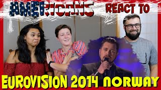 Americans react to Eurovision 2014 Norway Carl Espen Silent Storm