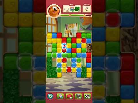 Toon blast level 7410 🤛 got 3 free moves by add 👍