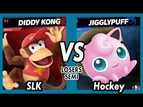 Vortex Smash Weekly Losers Semi-Finals 9/1/21 - Hockey (Jigglypuff) VS SLK (Diddy Kong)