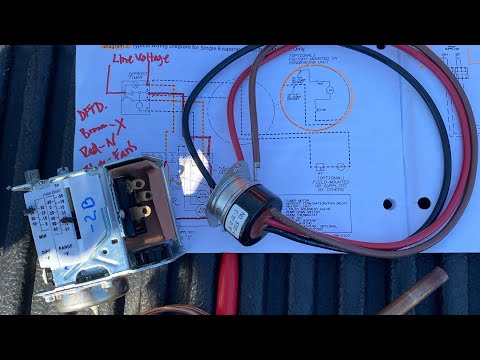 Defrost termination / fan delay operation