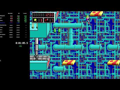 Commander Keen 6 any% speedrun (03:27.93)