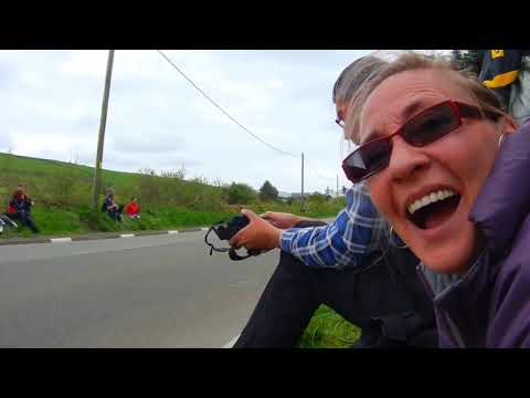 Isle of Man TT   2ft away 180mph ★HD★ Jane's first time at the races 2013