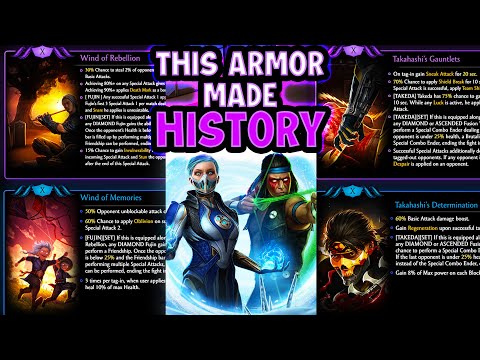 All New Gear and Characters Review in Update 7.1 in MK Mobile! Armor With Block Breaker???
