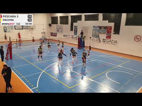 15/11/2025 Gada Pescara 3 - MEFF Pallavolo Chieti 1996 1-3 Stagione 25/26 Serie C Femminile
