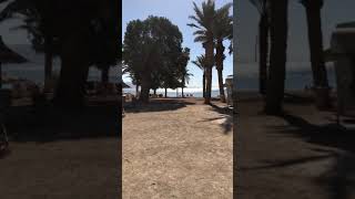 Eilat by the Red Sea Israel the north beach