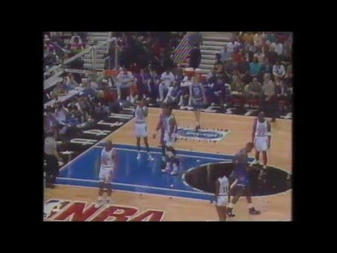 1991 NBA All Star Game Best Plays full game highlights МАТЧ ВСЕХ ЗВЁЗД НБА 1991