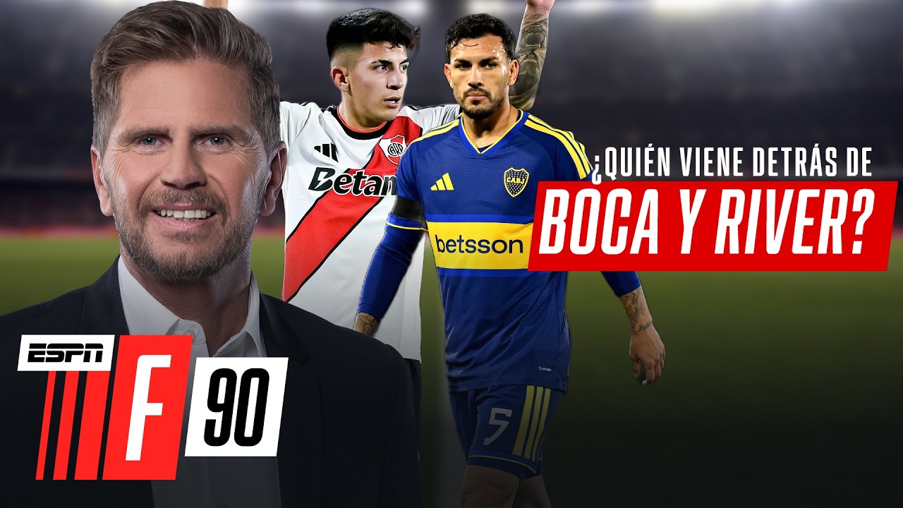 ¿CUÁL ES EL "TERCER GRANDE" DEL SIGLO EN EL FÚTBOL ARGENTINO? INTENSO DEBATE CON VIGNOLO EN F90