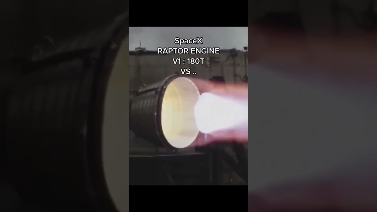 SpaceX Raptor then vs now