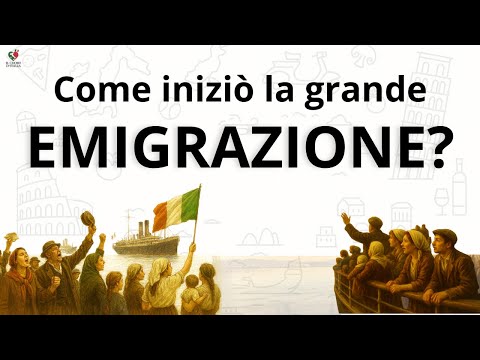 La Grande Emigrazione Italiana: il coraggio di partire, la forza di ricominciare🌍🇮🇹| Italiano Facile